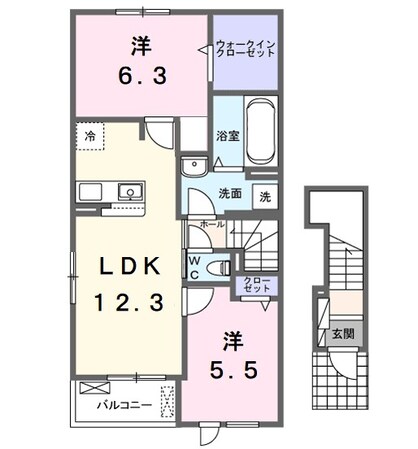 プラーンドルXVIIの物件間取画像